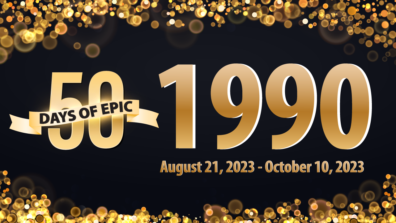 50 days of EPIC 1990